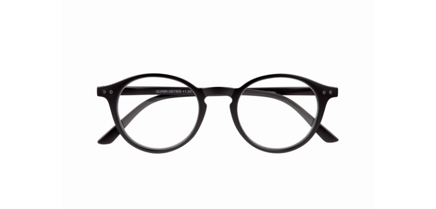 Lesebrille I Need You +3,50 dpt Quinn schwarz