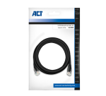 Câble ACT CAT6 Réseau cuivre 5m noir