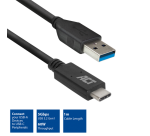 Kabel ACT USB A 3.2 naar USB-C 1 meter