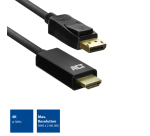Kabel ACT DisplayPort naar HDMI 1,8 meter