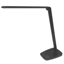 Lampe de bureau Unilux Twistled LED noir