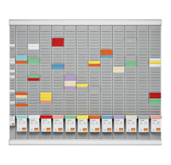 Planning à fiches T Nobo 12 mois kit