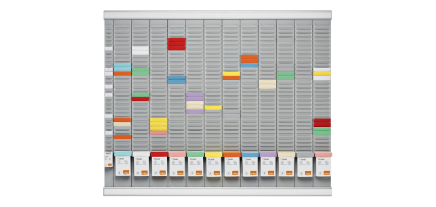 Planning à fiches T Nobo 12 mois kit