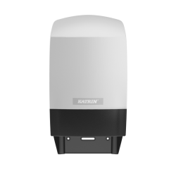 Distributeur papier toilette Katrin 77496 rouleau avec embouts blanc