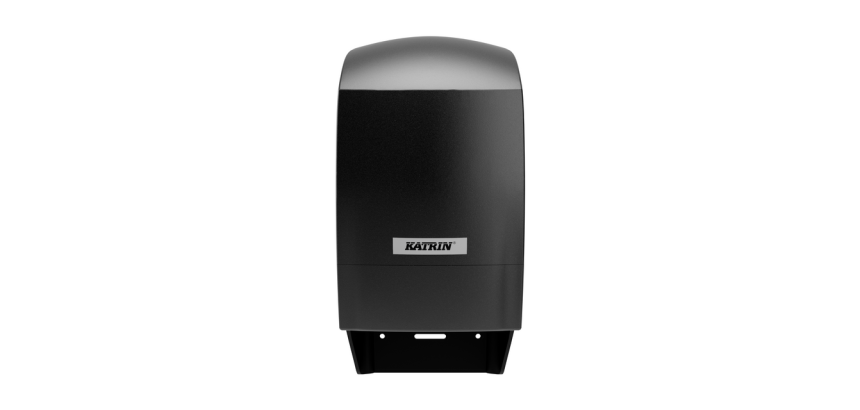 Katrin 77519 Duo Roll Black Toilet Paper Dispenser System