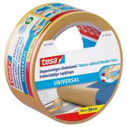 Ruban double-face tesa® Universal Tapis 10mx50mm blanc