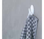 Crochet tesa Powerstrips® SMALL ovale adhésif amovible blanc 3 pièces