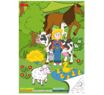 Haza Sense Farm Coloring Book