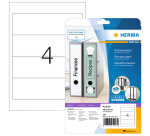 Etiquette HERMA 5123 192x59mm achésive blanc 100 étiquettes
