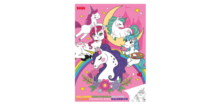 Album de coloriage Haza Sense Licornes