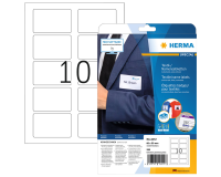 Etiquette/badge Textile Herma 4412 80x50mm amovible blanc 250 étiquettes