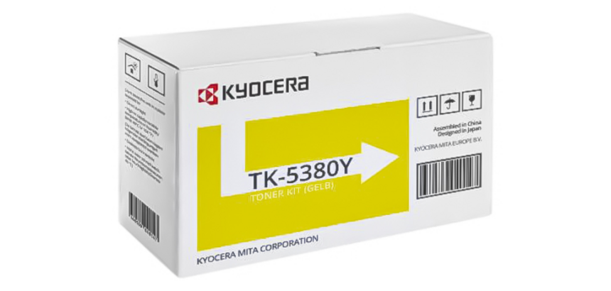 KYOCERA TK-5380Y Cartouche de toner 1 pièce(s) Original Jaune