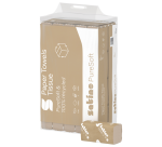 Satino PureSoft PT3 Hand Towels 277540 2-ply V-Fold 240x230mm natural 20x 200 sheets