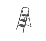 Household Stepladder BRASQ 3 Steps SL300 Black