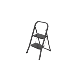 Huishoudtrap BRASQ 2 treden SL200 zwart
