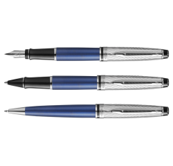 Stylo bille Expert Metallic Blue CT Medium