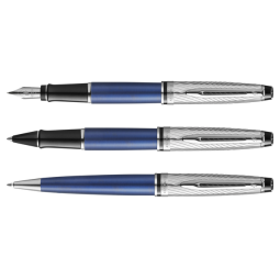 Stylo bille Expert Mettalic Blue CT Mecium