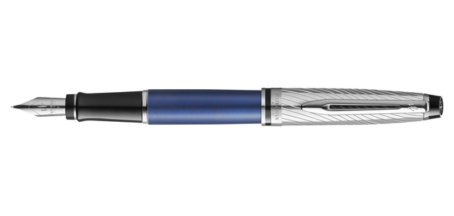 Waterman Expert Metallic Blue CT Fine Fountain Pen