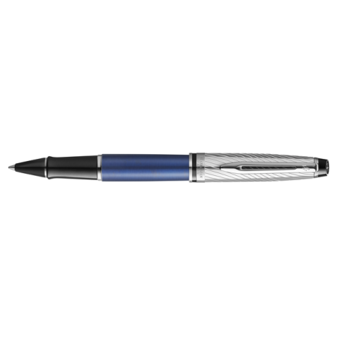 Rollerpen Waterman Expert metallic Blue CT fijn