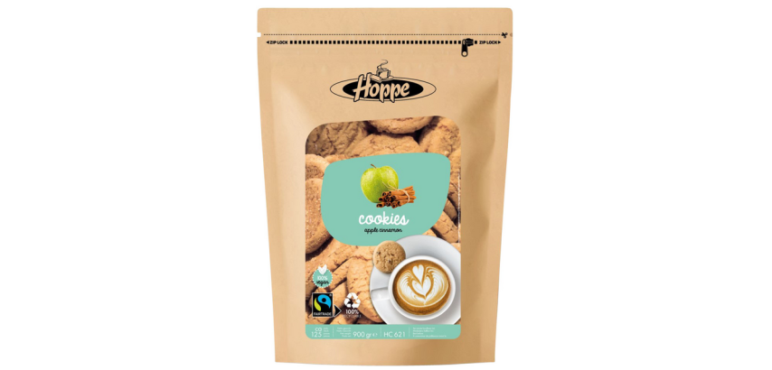 Hoppe Cookies Fairtrade Apfel Zimt ca. 125 Stück
