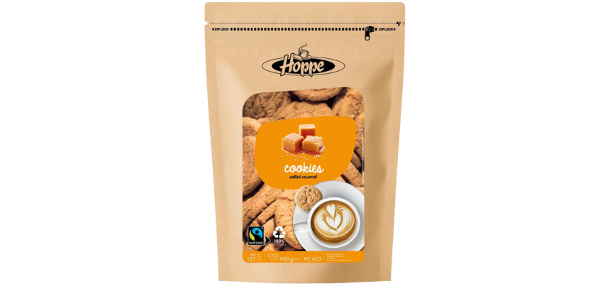 Hoppe Kekse Fairtrade Karamell Meersalz ca. 125 Stück