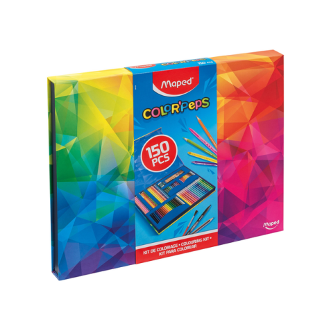 Tekenset Maped Color'Peps 150-delig assorti