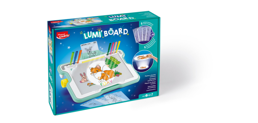 Machine à dessiner lumineuse Maped Creativ Lumi'board
