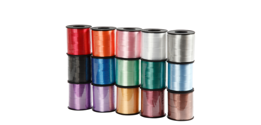 Ruban à friser Creativ Company 50m x10mm boîte 15 couleurs