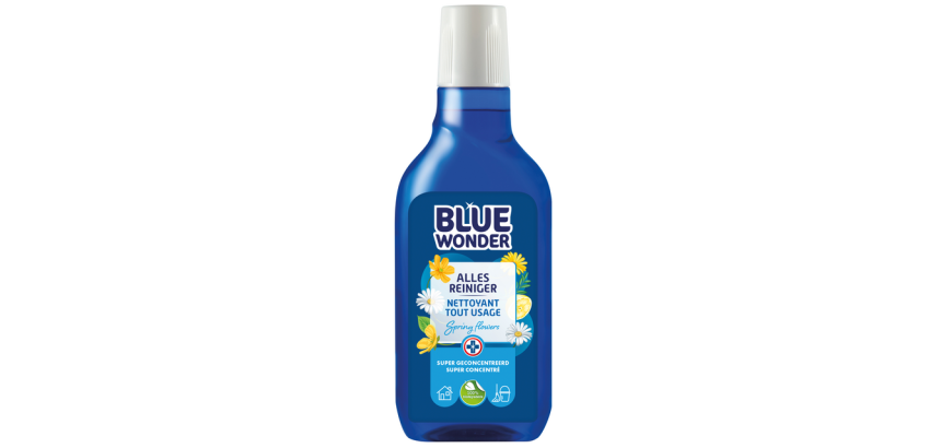 Nettoyant tout usage Blue Wonder avec bouchon doseur 750ml
