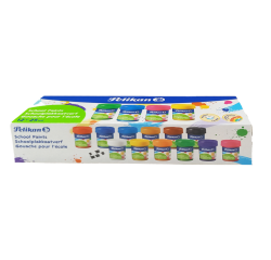 Gouache Pelikan 20ml assorti boîte 12 pièces