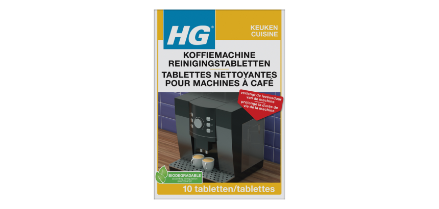 HG cleaning tablets for coffee machines 10 pieces