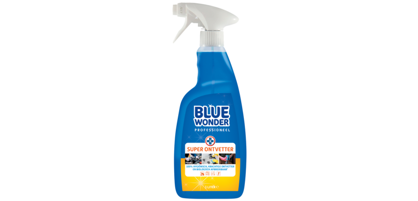 Leistungsstarker Entfetter Blue Wonder Prof Spray 1L