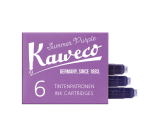 Cartouche d'encre Kaweco aubergine boîte 6 pièces