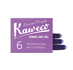 Cartouche d'encre Kaweco aubergine boîte 6 pièces