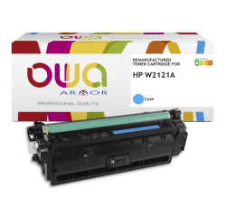 Cartouche toner OWA alternative pour HP W2121A bleu