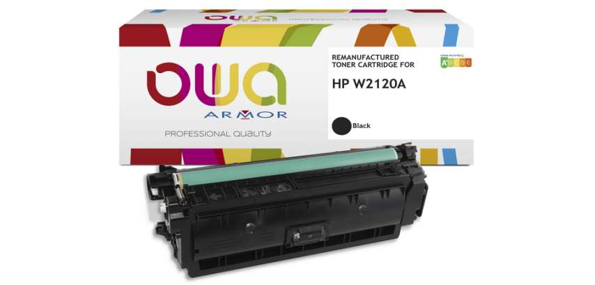 Cartouche toner OWA alternative pour HP W2120A noir