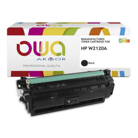 Cartouche toner OWA alternative pour HP W2120A noir