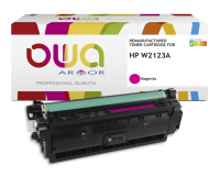 OWA alternative toner cartridge for HP W2123A red