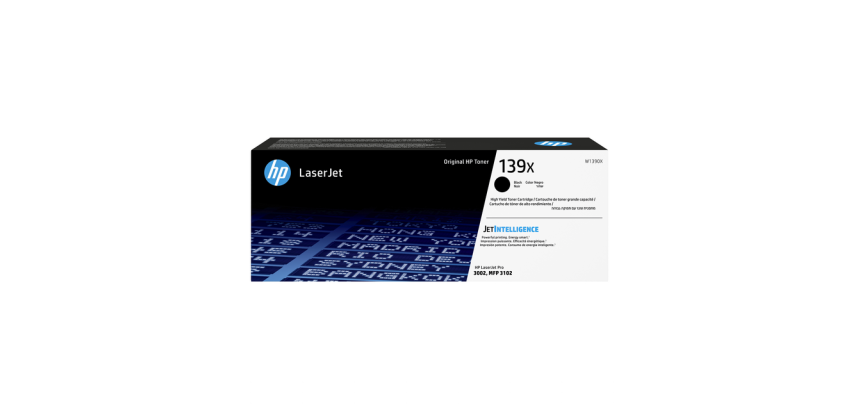 HP Jet Intelligence 139X High Capacity Black Toner for Laser Printer