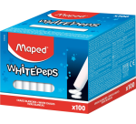 Kreide Tafelschwarz Maped White'Peps Schachtel 100 Stück weiß