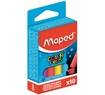 Maped Color'Peps Black Chalkboard, Box of 10 Assorted Pieces