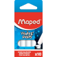 Schoolbordkrijt Maped White'Peps set á 10 stuks wit