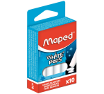 Kreide Tafel schwarz Maped White'Peps Box 10 Stück weiß