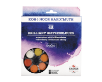 Waterverf Koh-i-Noor briljant ass blister à 48 kleuren