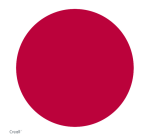 Gouache Creall Basic 06 rouge foncé 1000ml