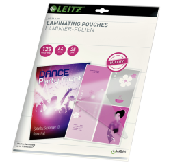 Pochette de plastification Leitz iLAM A4 2x125micons EVA 25 pièces