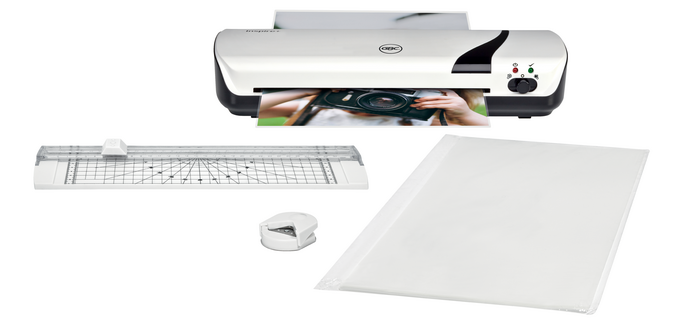 Kit de plastification GBC Inspire+ A4 blanc