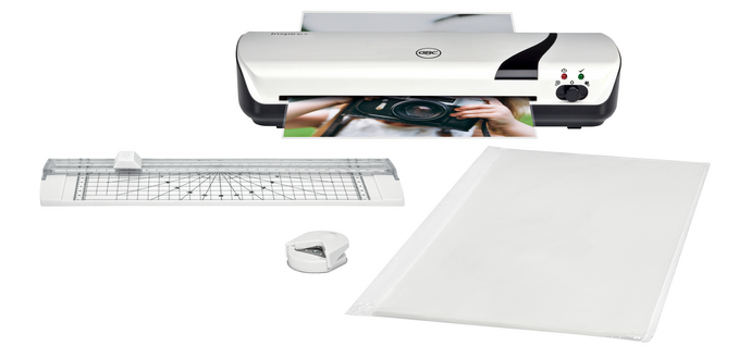 Kit de plastification GBC Inspire+ A4 blanc