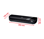 Kit de plastification GBC Inspire+ A4 noir