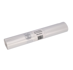 Afvalzak Cleaninq 70x110cm HDPE recycled T25 120L transparant rol à 20 stuks
